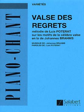 Illustration de Valse des regrets sur les motifs de la valse en la de J. Brahms