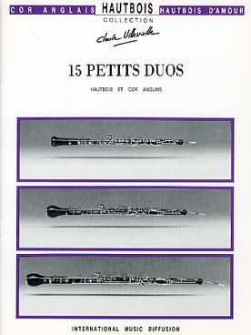 Illustration de 15 PETITS DUOS CLASSIQUES pour hautbois et cor anglais