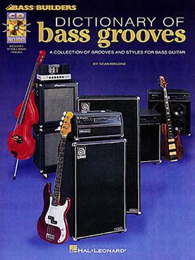 Illustration de Dictionary of bass grooves avec CD