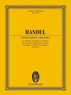 Illustration de Concerto grosso op. 6 N° 12 en si m