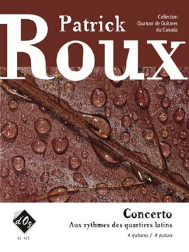 Illustration de Concerto aux rythmes des quartiers latins pour 4 guitares (C + P)   