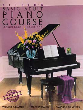 Illustration de Alfred's basic adult piano course - vol. 1 