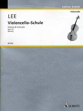 Illustration lee methode violoncelle op 30