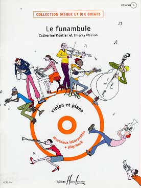 Illustration masson/montier funambule (le) avec cd 
