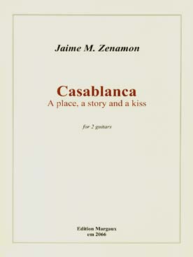 Illustration de Casablanca, a place, a story and a kiss
