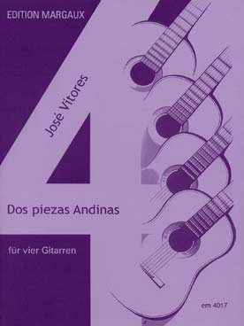 Illustration de Dos Piezas andinas pour 4 guitares