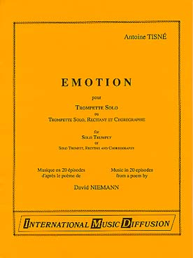 Illustration de Émotion pour trompette solo ou trompette avec récitant et chorégraphie