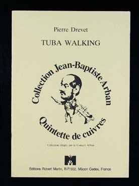 Illustration drevet tuba walking