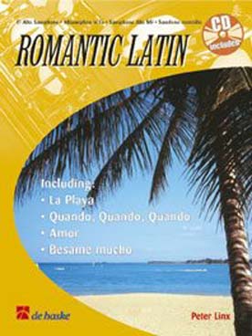 Illustration de Romantic latin pour saxophone alto avec CD