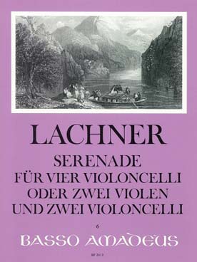 Illustration de Sérénade op. 29 pour 4 violoncelles