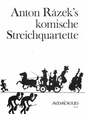 Illustration razek razek's komische streichquartettte