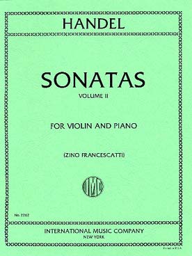 Illustration haendel 6 sonates vol. 2