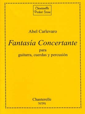 Illustration de Fantasía concertante pour guitare, quintette à cordes et percussion