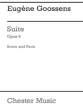 Illustration de Suite op. 6 pour flûte, violon et harpe