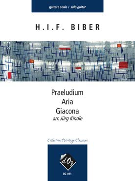 Illustration biber praeludium - aria - giacona