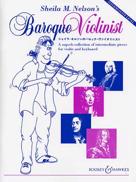 Illustration de Baroque violinist