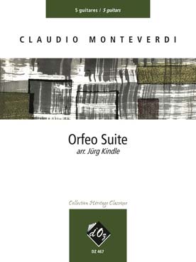Illustration de Orfeo suite, tr. Kindle pour orchestre de guitares (guitares 1 à 5)