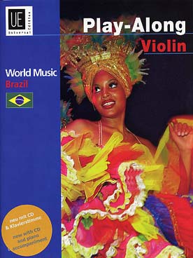 Illustration de PLAY-ALONG Violin World Music - Brazil : 5 arrangements