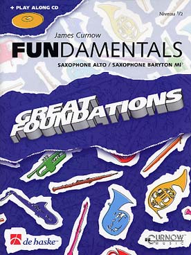 Illustration de Fundamentals avec CD pour saxo alto