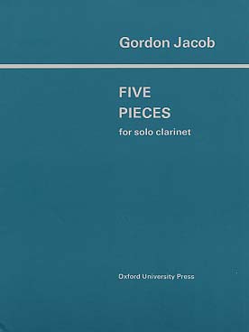 Illustration jacob pieces (5) pour clarinette