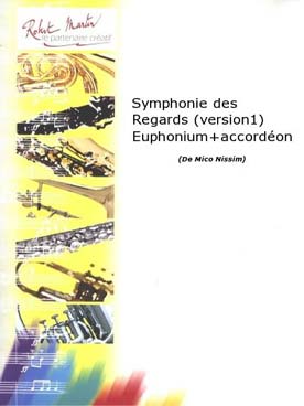 Illustration de Symphonie des regards (version 1) pour euphonium et accordéon