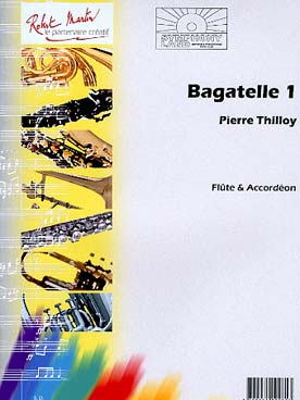 Illustration de Bagatelle 1 pour flûte et accordéon
