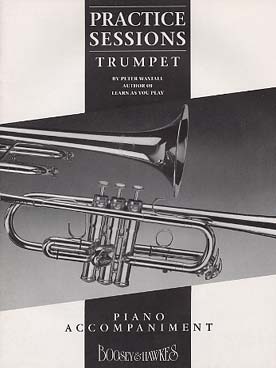 Illustration de Practice sessions for trumpet - Accompagnement piano   