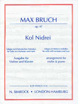 Illustration de Kol Nidrei op. 47