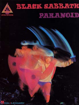Illustration de Paranoïd guitar recorded version tablature