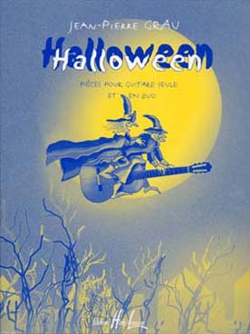 Illustration de Halloween, 9 pièces pour guitare seule et en duo