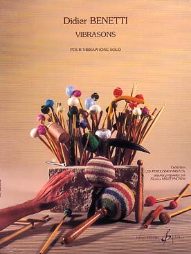 Illustration de Vibrasons pour vibraphone solo