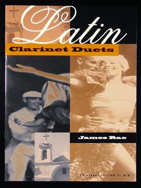Illustration de Latin clarinet duets