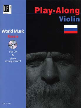 Illustration play-along russie violon + cd