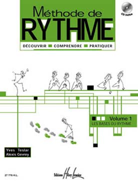 Illustration de Méthode de rythme avec CD - Vol. 1 : les bases du rythme