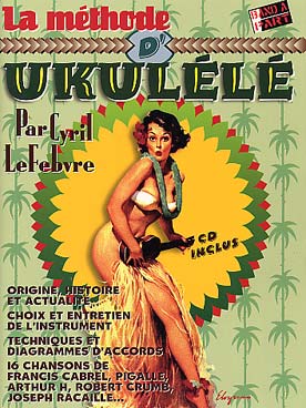Illustration lefebvre la methode d'ukulele avec cd