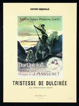 Illustration de Tristesse de Dulcinée extrait de Don Quichotte