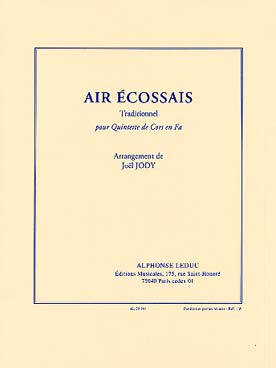 Illustration de Air écossais pour 5 cors (tr. Jody)