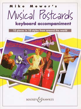 Illustration de Mike Mower's Musical Postcard avec CD - Accompagnement piano