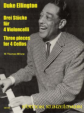 Illustration de Pièces pour 4 violoncelles (tr. Thomas-Mifune) - Vol. 1 : 3 pièces