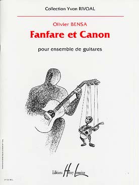 Illustration de Fanfare et canon pour ensemble de guitares (6 parties)