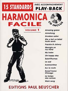 Illustration harmonica facile (l') n° 1 avec cd