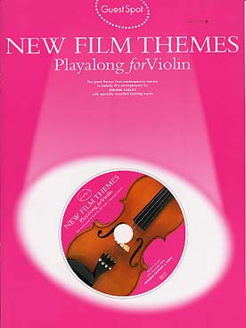 Illustration guest spot new film themes violon + cd