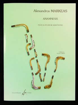 Illustration de Anamnesis pour quatuor de saxophones