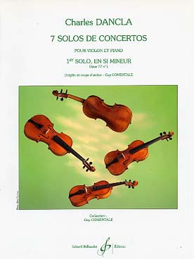 Illustration dancla solo de concerto n° 1 op. 77/1