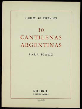 Illustration de 10 Cantilenas argentinas