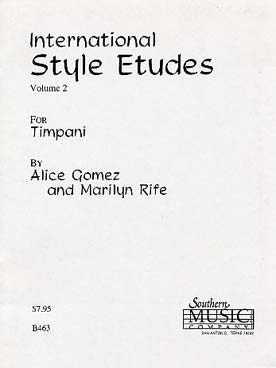 Illustration de International style études pour timbales - Vol. 2