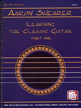 Illustration shearer learning the classic guitar v. 1