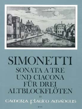 Illustration simonetti sonata a tre op. 8 et ciacona