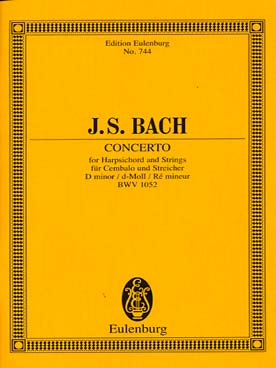 Illustration de Concerto BWV 1052 en ré m pour clavecin et cordes