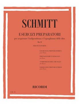 Illustration de Exercices préparatoires op. 16 pour les 5 doigts
